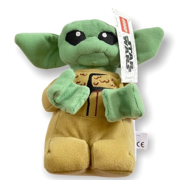 Lego Baby Yoda Mandalorian Star Wars Galaxy Edge Disney Plush 7" The Child New - Picture 5 of 5